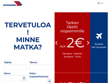 Tablet Screenshot of expressbus.fi